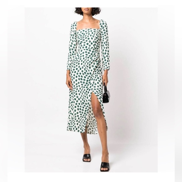 Reformation polka dot dress size 4 - Picture 2 of 4